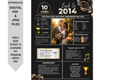 Black rose Model 2014 Birthday Poster 10 year