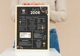 Black rose 2006 Birthday Poster 18 year NOT customize